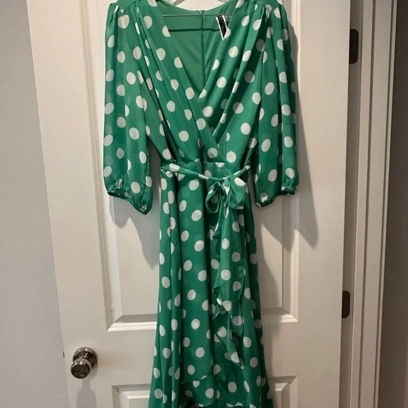 Julian Taylor Polka Dot Dress - Picture 2 of 9